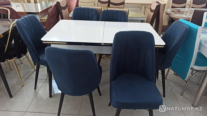 Комплекты кухонных столов со стульями Шымкент - изображение 3