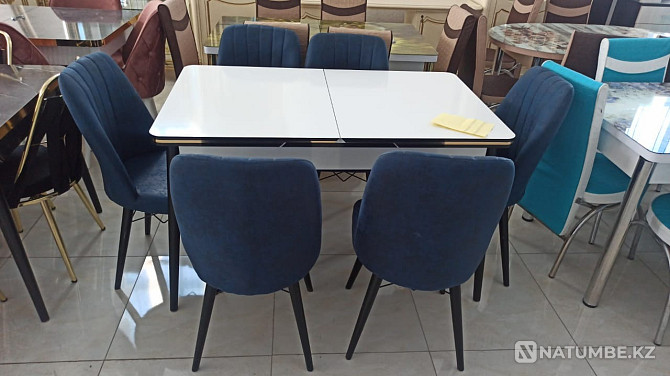 Комплекты кухонных столов со стульями Шымкент - изображение 1
