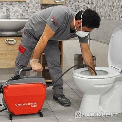 Clearing sewer blockages Almaty - photo 1