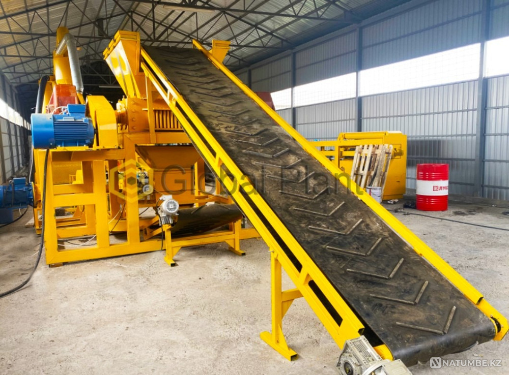 Измельчитель для переработки шин Global 200 Новосибирск - изображение 2