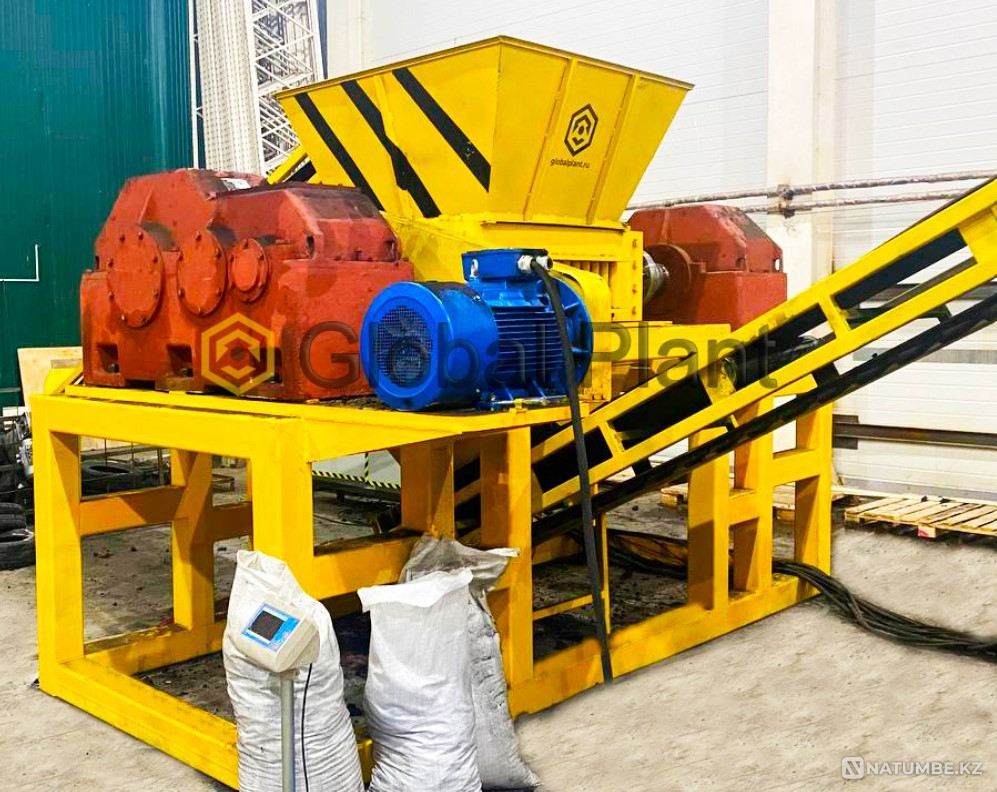Tire shredder Global 3000 Moscow - photo 2
