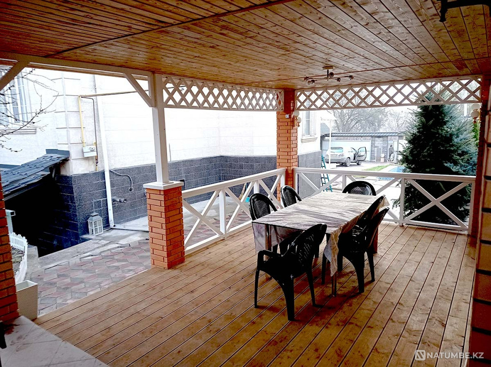 Installation of a terrace made of natural wood Almaty - photo 5