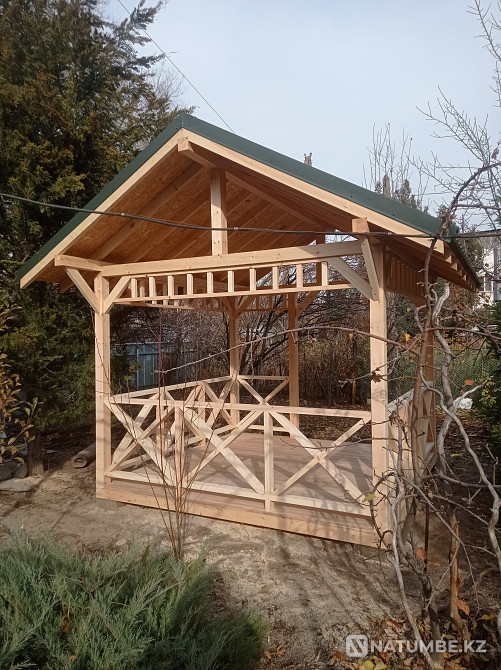 Arbors from the massif of a tree under the order Almaty - photo 4