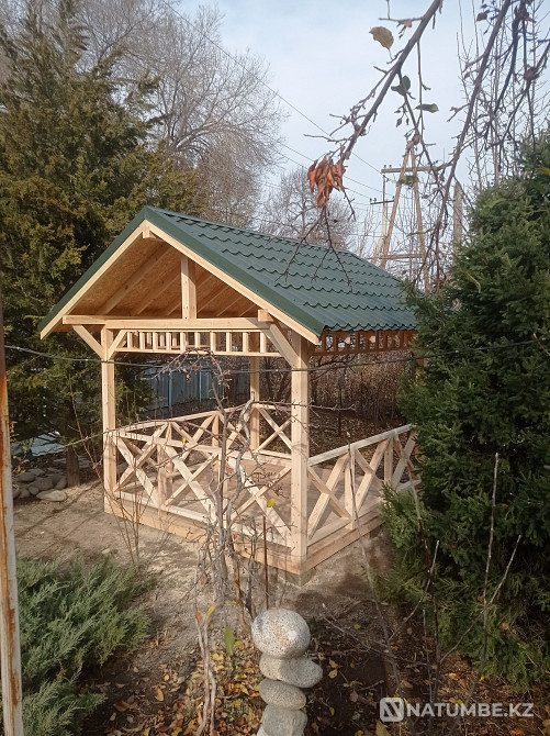 Arbors from the massif of a tree under the order Almaty - photo 1