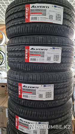 245 40 18. Summer tires in Astana. Zeta Astana - photo 1