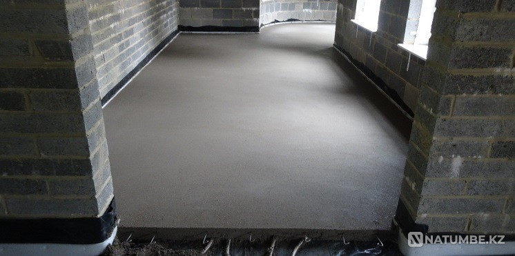 Semi-dry floor screed in one day Kostanay - photo 4
