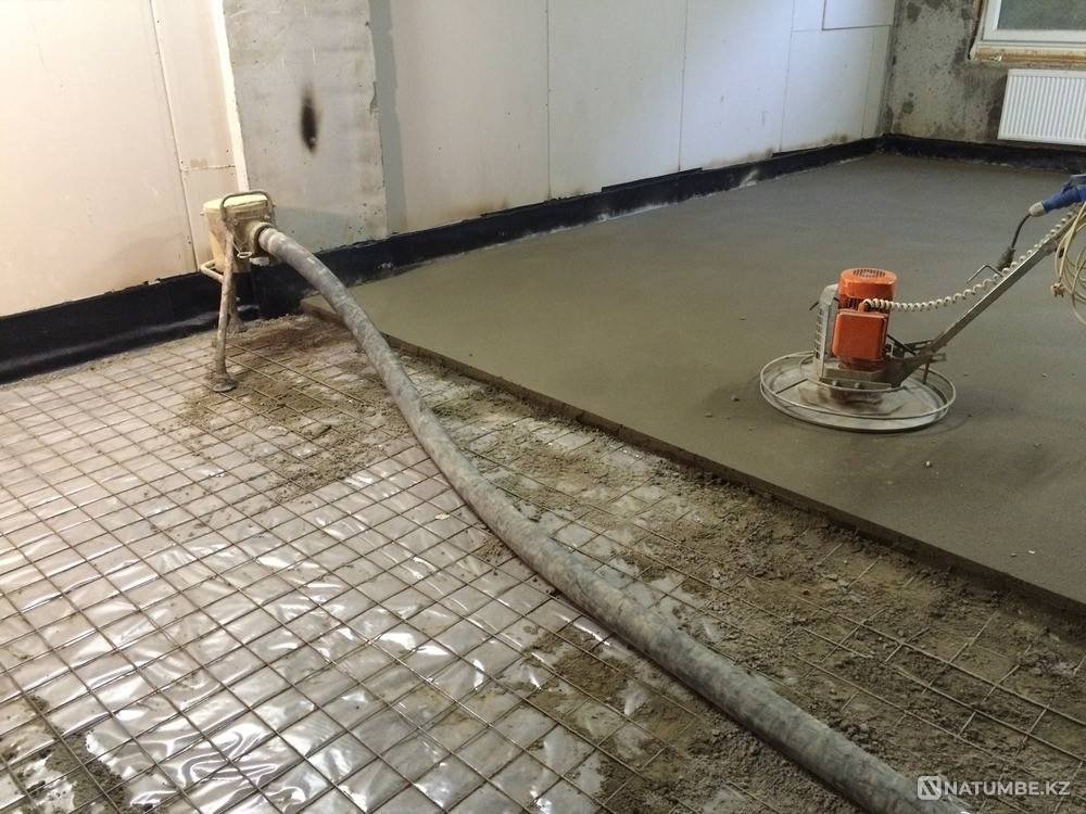 Semi-dry floor screed in one day Kostanay - photo 8