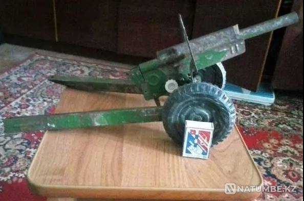 Big gun toy. The USSR. Rarity Kostanay - photo 3