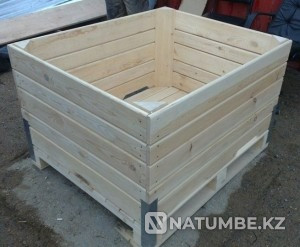 Wooden box for apples, fruits Almaty - photo 3