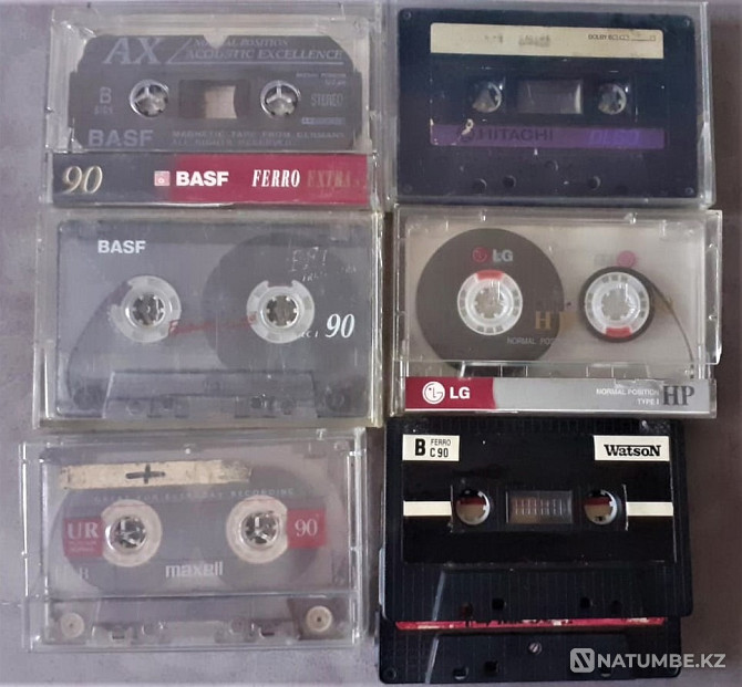 Basf, Tdk, lg, Maxell, Son audio cassettes Kostanay - photo 3