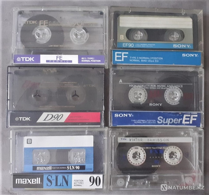 Basf, Tdk, lg, Maxell, Son audio cassettes Kostanay - photo 4