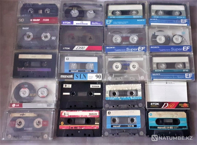 Basf, Tdk, lg, Maxell, Son audio cassettes Kostanay - photo 1