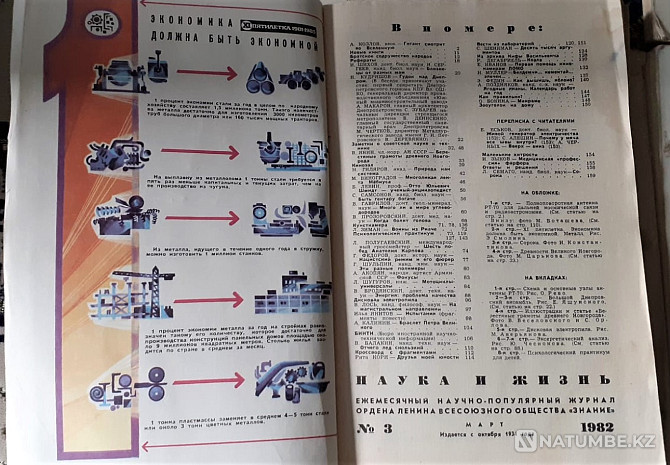 Journal of Science and Life (9 issues) 1982 Kostanay - photo 3