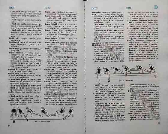 Англо-русский словарь гимнастических тер Almaty