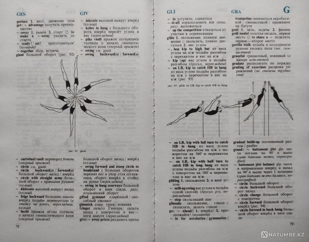 Англо-русский словарь гимнастических тер Алматы - изображение 5