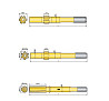 Хвостовик аналог Atlas Copco Cop 131e  Астана