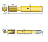 Хвостовик аналог Atlas Copco Cop 1432  Астана