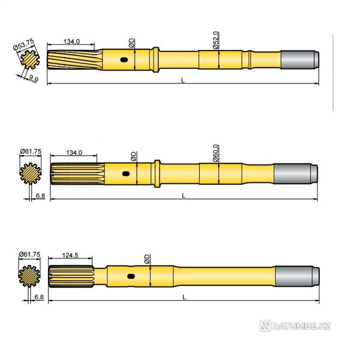 Shank analog Atlas Copco Cop 2160 Astana - photo 1