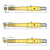 Хвостовик аналог Atlas Copco Cop 4050mux Astana