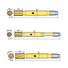 Хвостовик аналог Atlas Copco Cop 3038 Astana