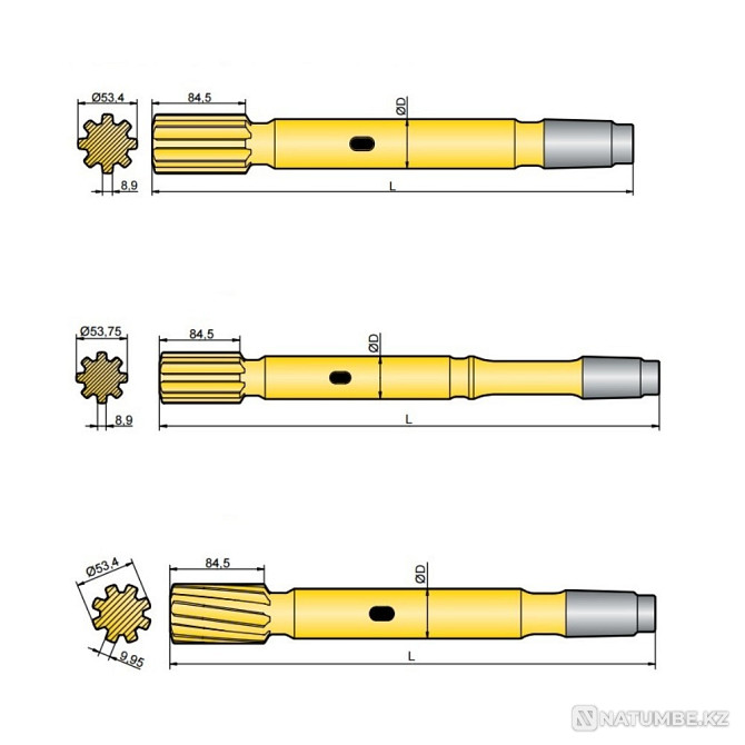 Shank analog Atlas Copco Cop 3038 Astana - photo 1