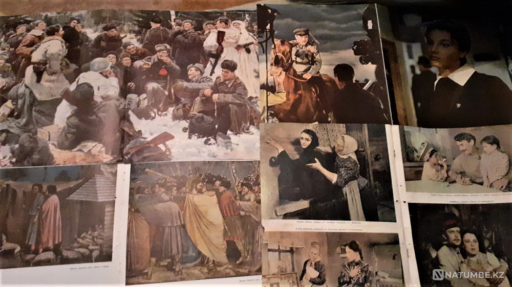 Color. inserts to the magazine Ogonyok 1950-70 (76 Kostanay - photo 3