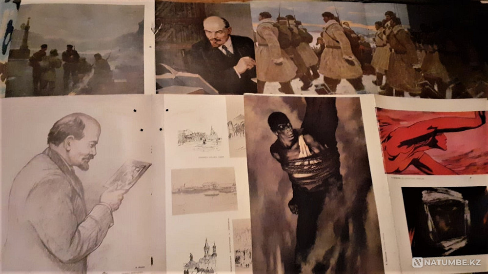 Color. inserts to the magazine Ogonyok 1950-70 (76 Kostanay - photo 8