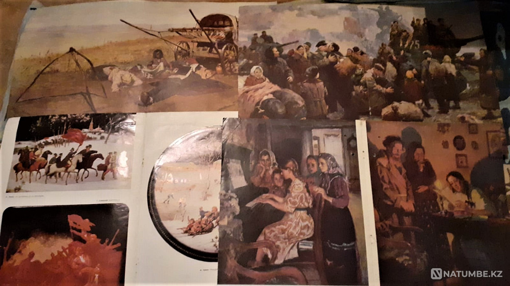 Color. inserts to the magazine Ogonyok 1950-70 (76 Kostanay - photo 6