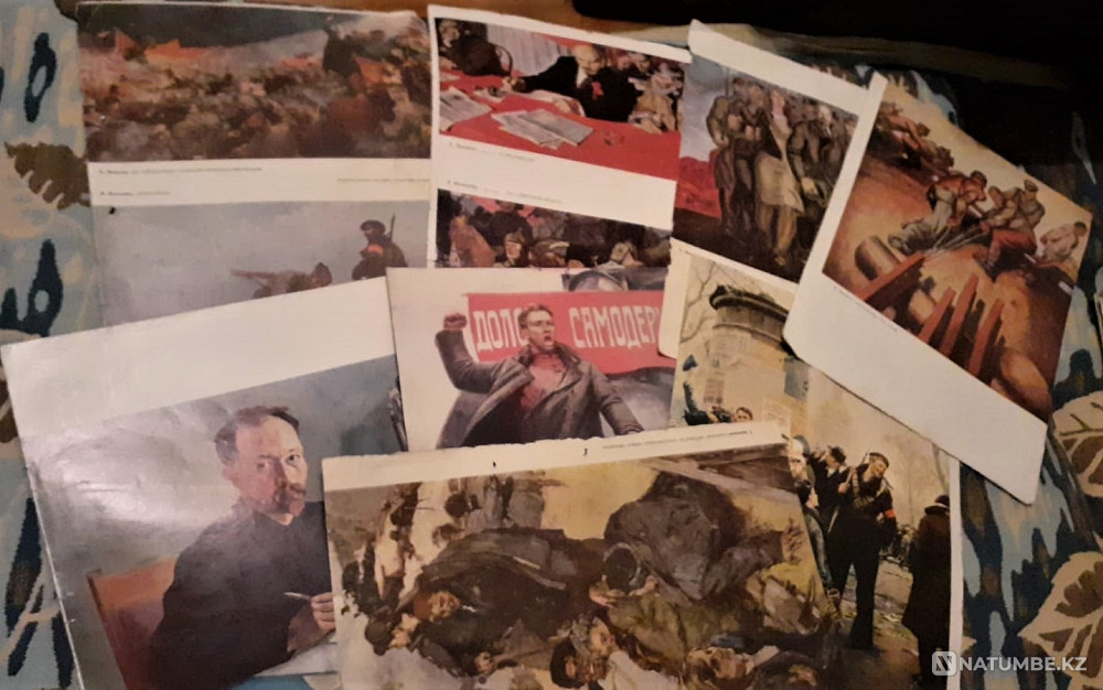 Color. inserts to the magazine Ogonyok 1950-70 (76 Kostanay - photo 4