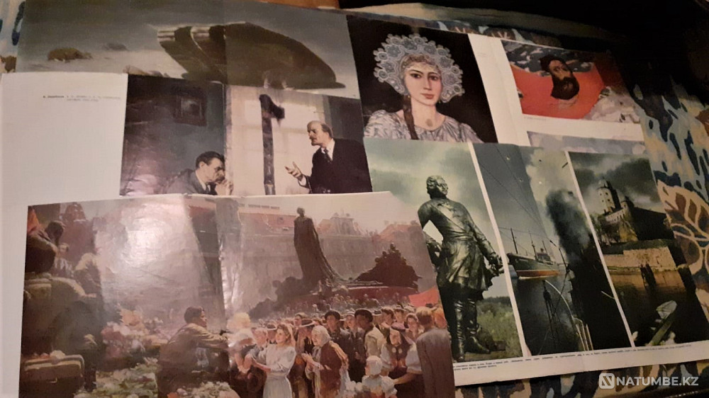 Color. inserts to the magazine Ogonyok 1950-70 (76 Kostanay - photo 2