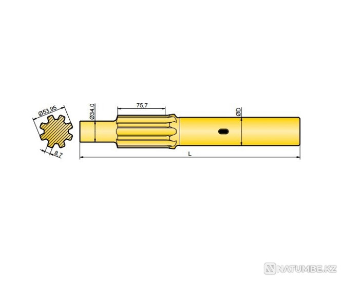 Shank similar to Ingersoll 200 Astana - photo 1