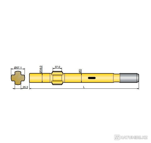 Саңылау аналогы Sandvik/tamrock 438 Ls  Астана - изображение 1