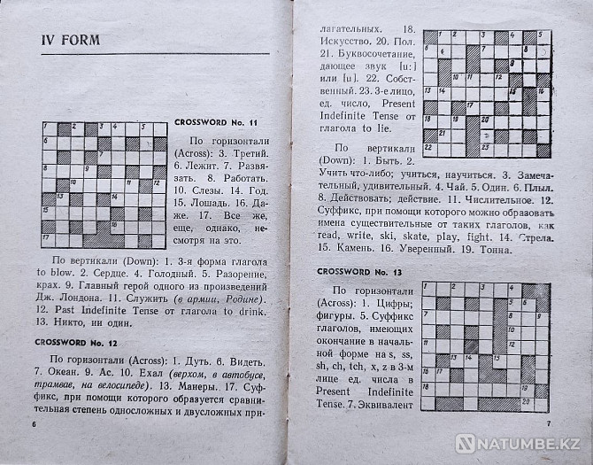 English Crosswords (for grades III-IX Almaty - photo 3