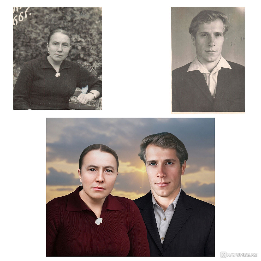 Реставрация фото, восстановление старых Астана - изображение 10