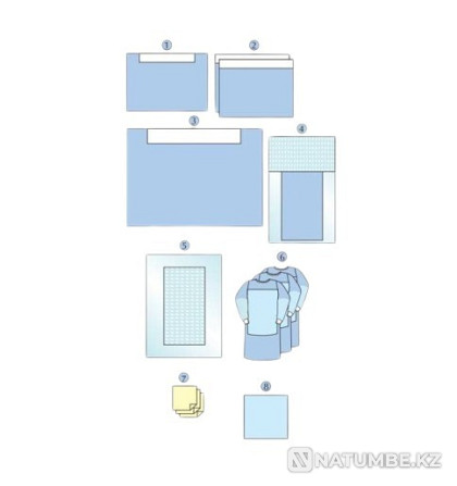 心血管手术用床单 Астана - photo 1