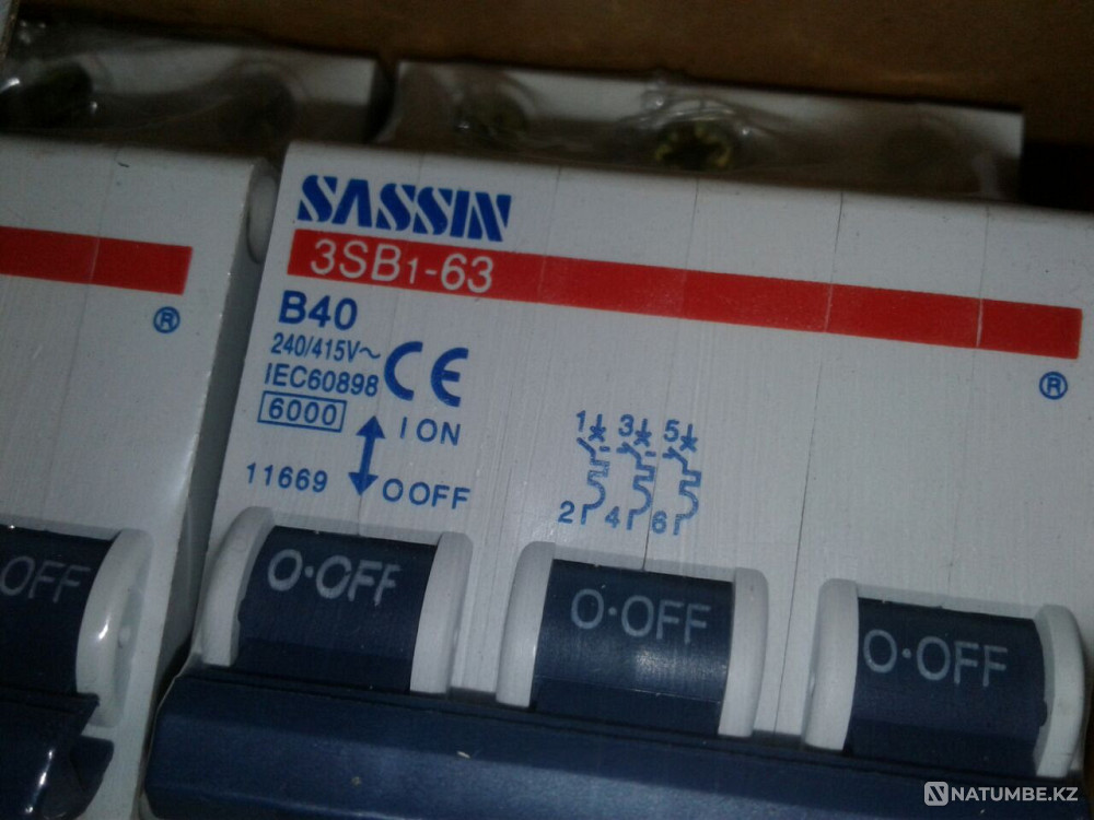 Автомат 3Р6А, 3Р 10 Ампер Алматы - изображение 3