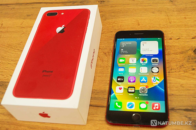 Iphone 8 Plus. 64 Gb. Красный. Рассрочка 0-0-12. Гарантия Алматы - изображение 3