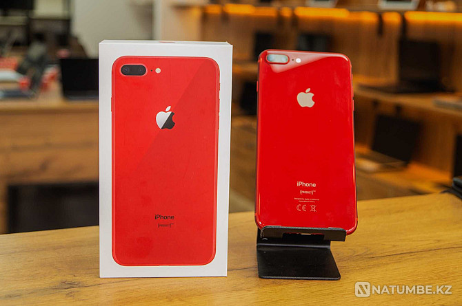 Iphone 8 Plus. 64 Gb. Красный. Рассрочка 0-0-12. Гарантия Алматы - изображение 2