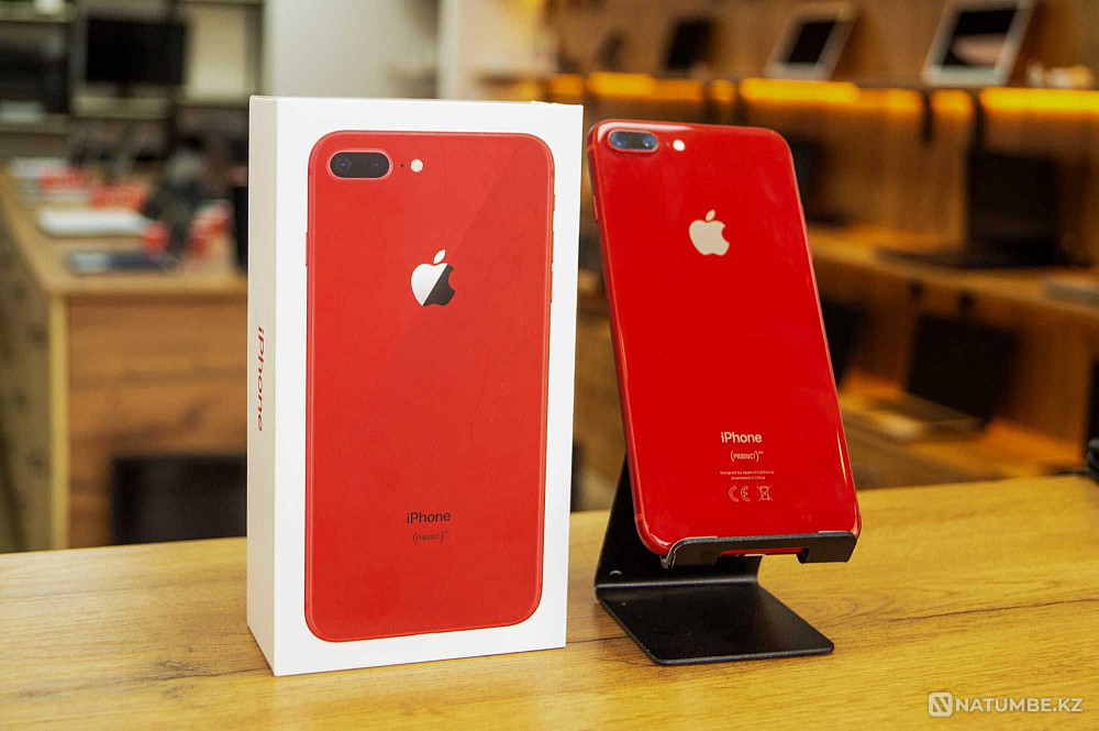 Iphone 8 Plus. 64 Gb. Красный. Рассрочка 0-0-12. Гарантия Алматы - изображение 6