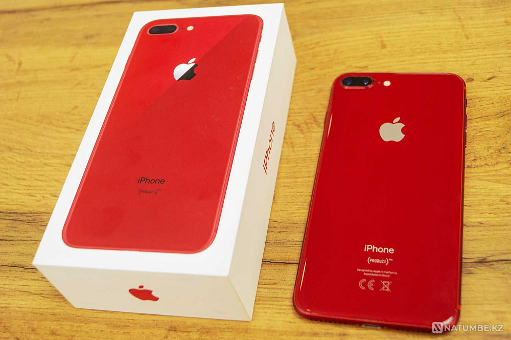 Iphone 8 Plus. 64 Gb. Красный. Рассрочка 0-0-12. Гарантия Алматы - изображение 4