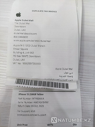 iPhone 15 256Gb черный; желтый; зеленый. Алматы - изображение 7