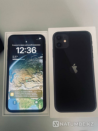 Iphone 11 64 gb 100%akb Алматы - изображение 2