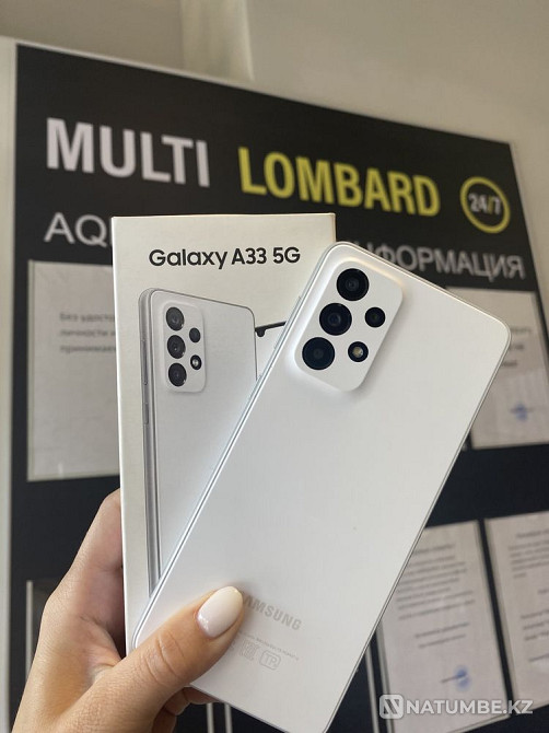 Samsun A33 128gb 5G 2023 Алматы - изображение 4