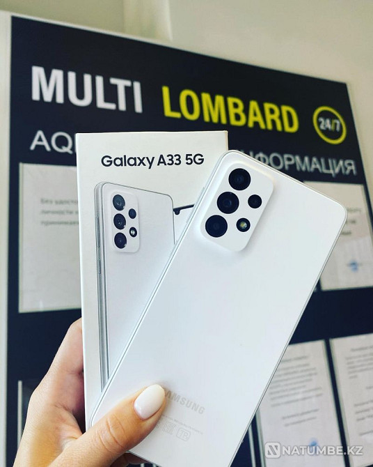 Samsun A33 128gb 5G 2023 Алматы - изображение 2