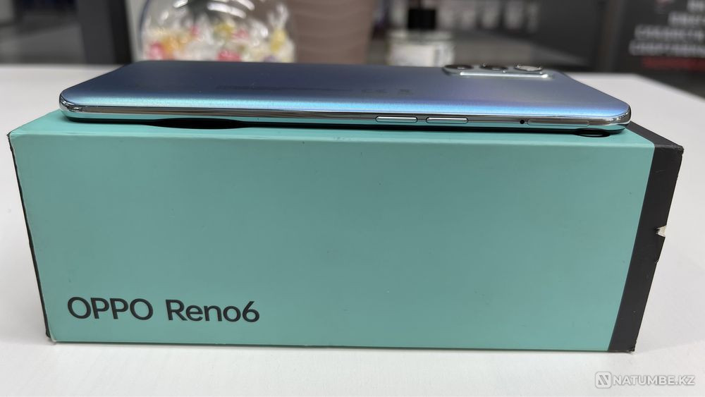 Smartphone OPPO Reno 6 8/128GB Aurora + Free delivery within the city! Almaty - photo 7