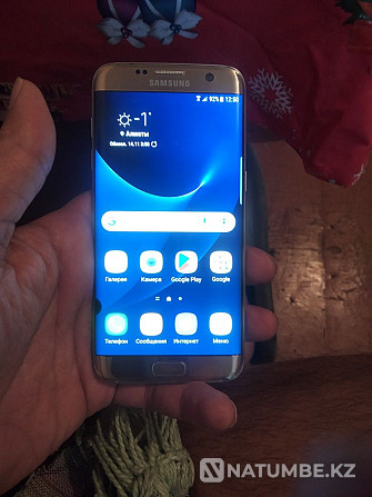 Samsung S7 Edge 2018 смартфонын сатамын. Жеткізу мүмкін!  Алматы - изображение 1