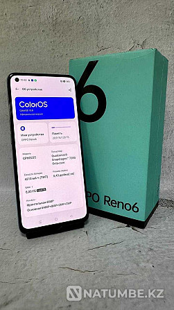 Kaspi рассрочка Oppo Reno 6 128GB / Оппо Рено 6 128ГБ "Лидер Ломбард Алматы - изображение 1