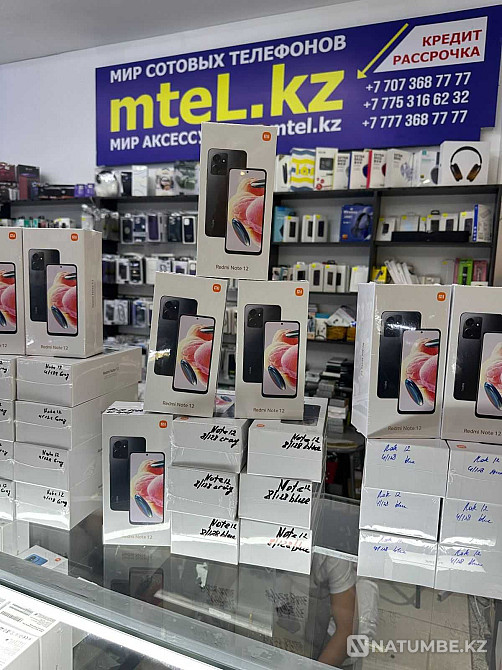 Redmi Note 12 6/128Gb Mint Green низкие уены акция в алматы на ксеоми Алматы - изображение 1