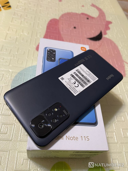 Redmi Note 11S 128G Ram 8 4G 5000 mah delivery available Almaty - photo 1