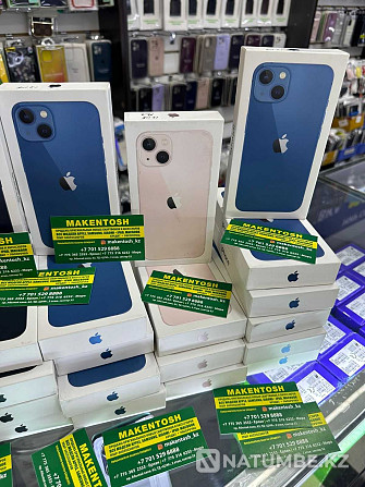 Смартфон Apple iPhone 13 256Gb Blue акция оптовая цена айфон 13 128гб Алматы - изображение 1